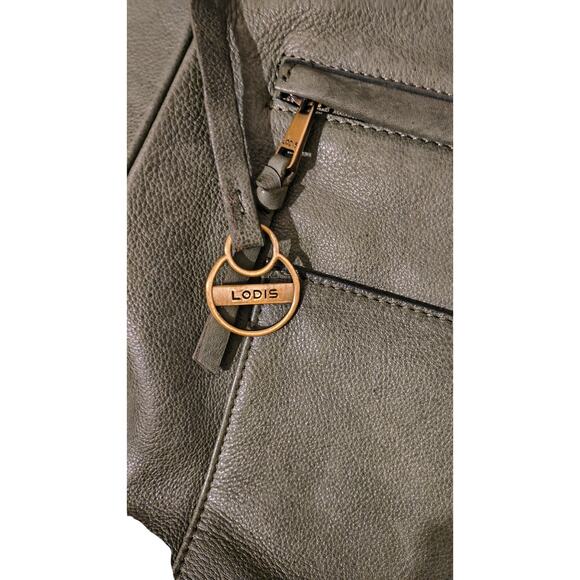 Brand New Green Leather Tote by Lodis - Picture 2 of 8